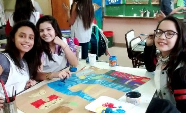 Escuela 73 participa de &ldquo;escuelas compatriotas&rdquo;.
