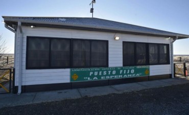 Vialidad rehabilita el Puesto Fijo de La Esperanza
