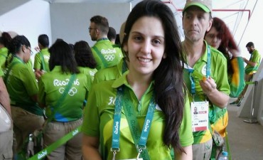 Una Santacruce&ntilde;a es voluntaria en los Juegos Ol&iacute;mpicos y Paralimpicos R&iacute;o 2016
