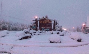 Primera gran nevada en El Chalt&eacute;n
