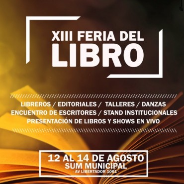 Programa de la Feria del Libro de El Calafate