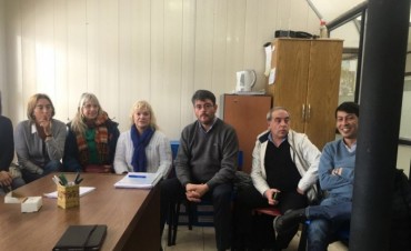 En El Chalt&eacute;n tambi&eacute;n hubo reuni&oacute;n con transportistas