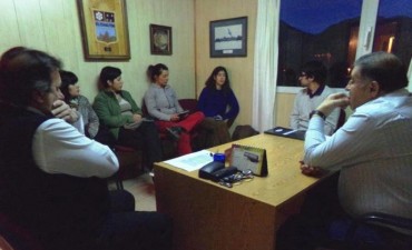 El Chalt&eacute;n. Intendente recibi&oacute; a trabajadoras de Tami Aike