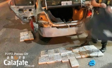 Secuestran 42 kilos de marihuana que ven&iacute;an a El Calafate.