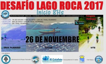 Se viene el 7° Desafio Lago Roca 2017