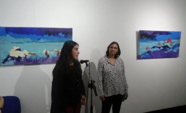 Artistas locales inauguraron sus muestras en el Complejo Cultural