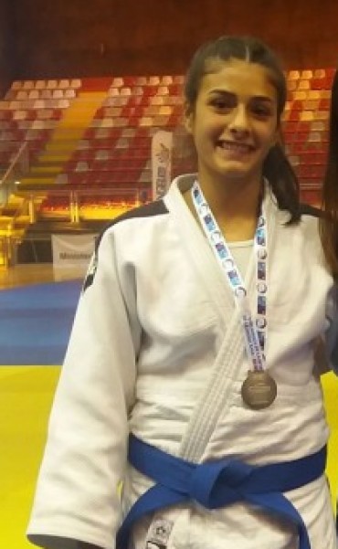 Bel&eacute;n Tittarelli medalla de Bronce en el Sudamericano de Judo