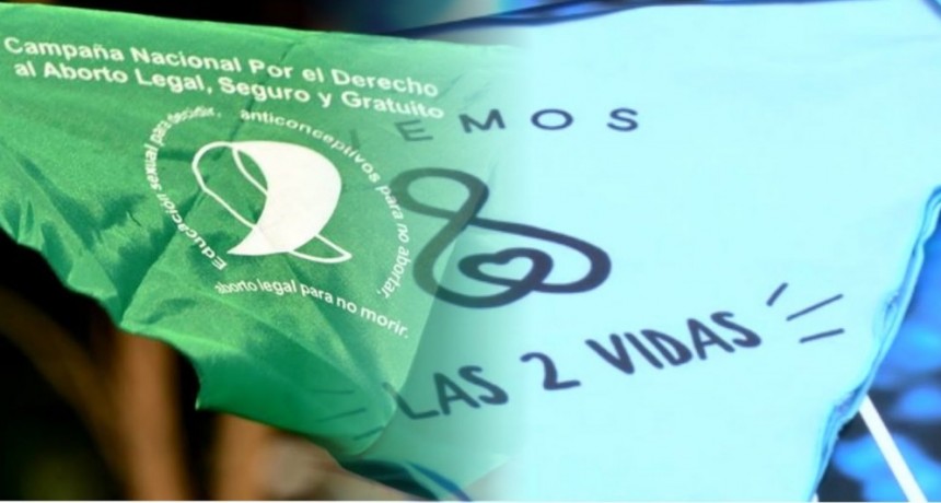 Aborto. Marchas Celeste y Verde a la espera del debate del 8 de agosto