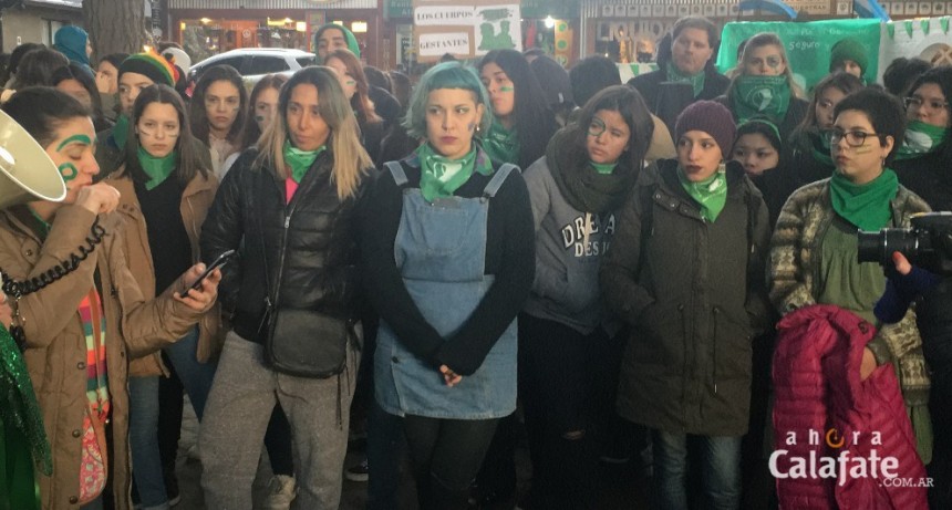 La Marcha Verde tambi&eacute;n se expres&oacute; en El Calafate