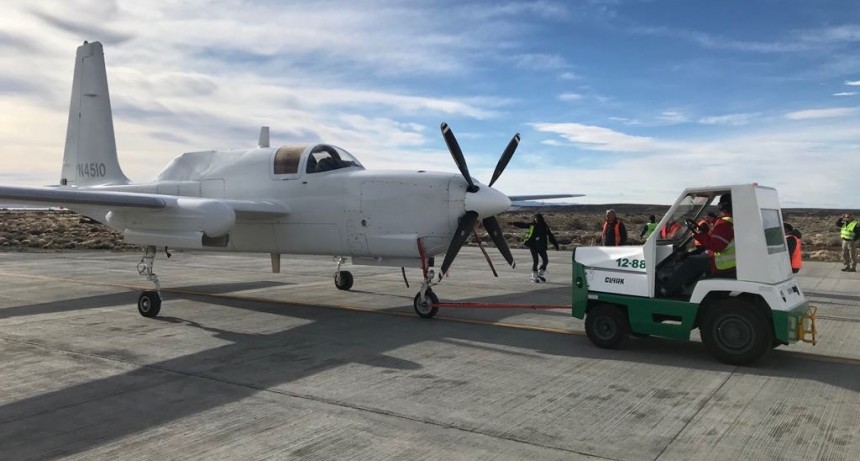 Perlan: Lleg&oacute; el avi&oacute;n remolcador y el lunes ser&iacute;a el primer vuelo 