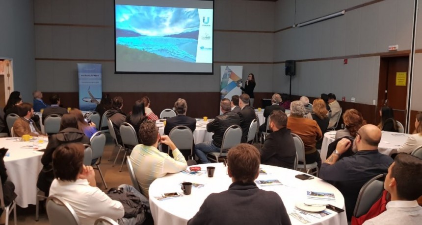 Junto a sus socios patag&oacute;nicos, El Calafate se promociona en Brasil