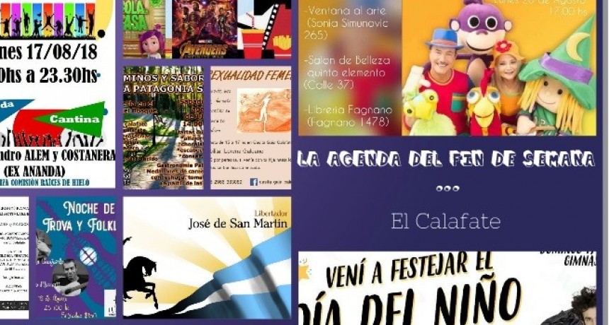 LA AGENDA DEL FIN DE SEMANA