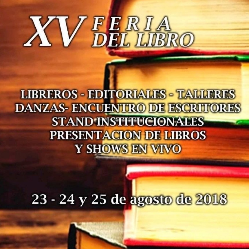 Programa completo de la Feria del Libro de El Calafate 