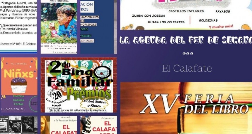 LA AGENDA DEL FIN DE SEMANA