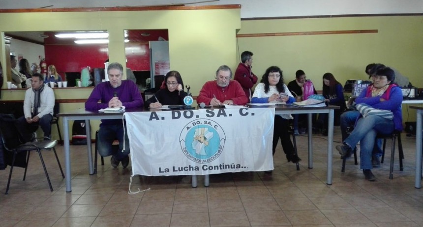 Considerando una burla la oferta salarial, ADOSAC decide 2 d&iacute;as de paro