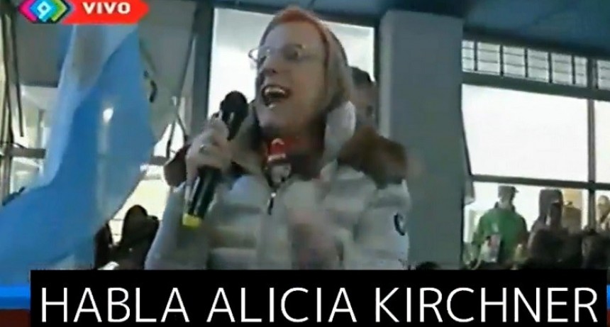 Alicia Kirchner se proclam&oacute; ganadora