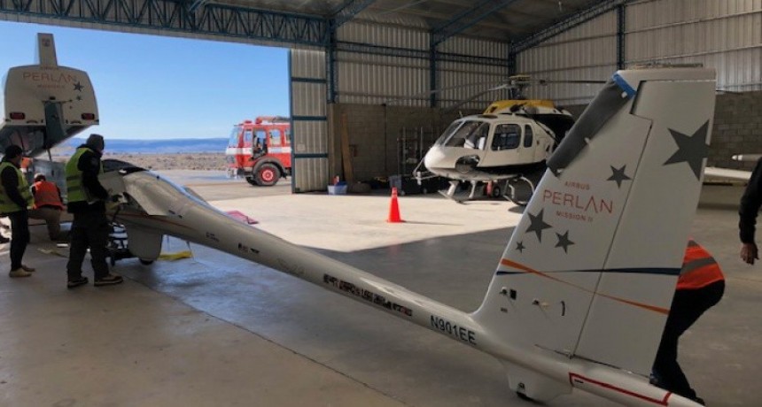Ya en El Calafate el Perlan se prepara para su &uacute;ltima misi&oacute;n