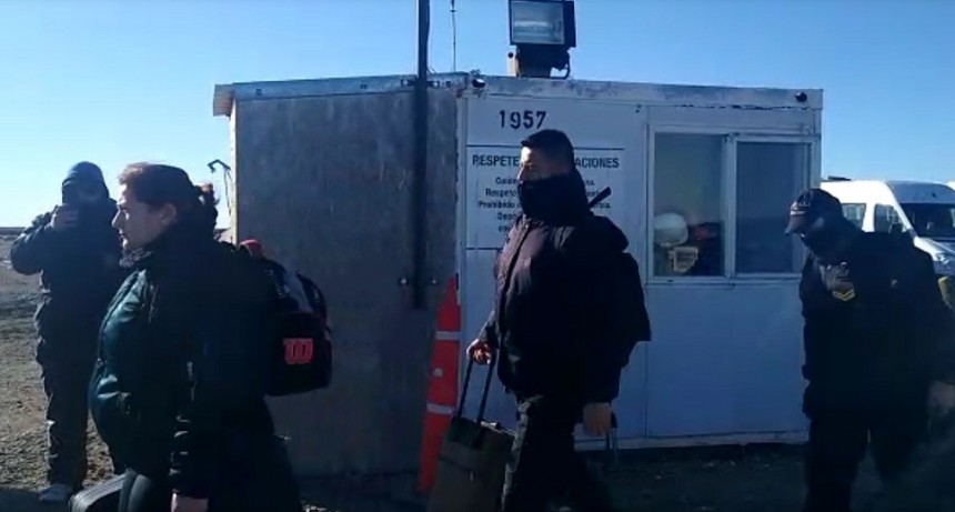 Polic&iacute;a contratada para la seguridad en las Represas
