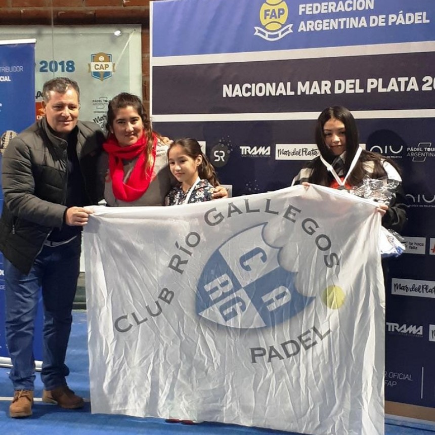 Una jugadora calafate&ntilde;a campeona en Torneo Nacional de Padel