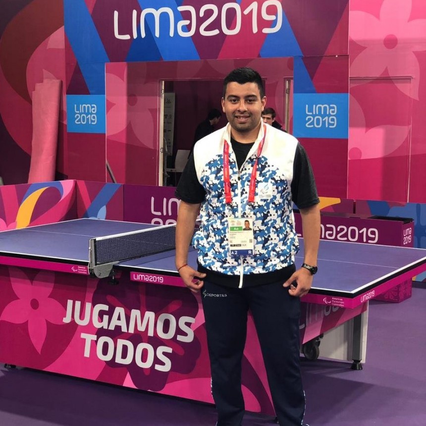 Un calafate&ntilde;o en los Para Panamericanos de Lima