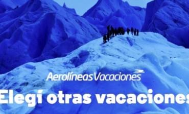 El Calafate sigue 2&ordm; en el Ranking &ldquo;Aerol&iacute;neas Vacaciones&rdquo;