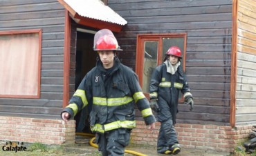 Da&ntilde;os parciales en un principio de incendio