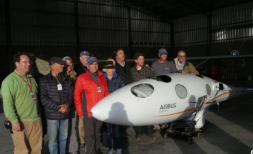 Lleg&oacute; el Perlan a El Calafate e intentar&aacute; batir record mundial 