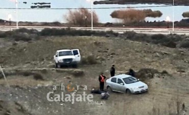 Se dieron a la fuga, intentaron chocar patrulleros y dispararon con arma de fuego.
