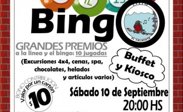 Organizan Bingo Familiar para recaudar fondos.