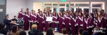 Se present&oacute; en El Calafate un talentoso coro de jovenes
