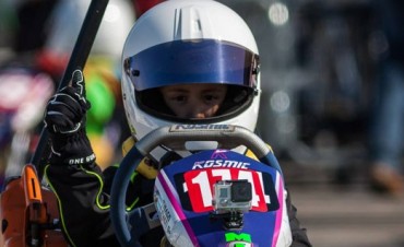 Thiago Levati suma experiencia en el karting 