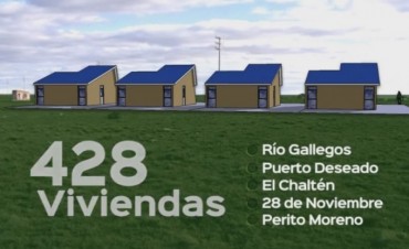 El Chalt&eacute;n incluido en Plan Federal de Viviendas