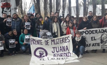En El Calafate tambi&eacute;n pidieron por Santiago Maldonado
