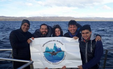 Nadadores de El Calafate en el International Winter Swimming Open Cup