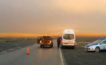 15 transportes de pasajeros paralizados.