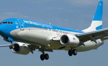 Aerol&iacute;neas presenta la conexi&oacute;n El Calafate &ndash; Trelew.