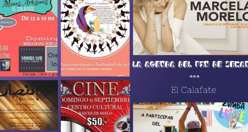 LA AGENDA DEL FIN DE SEMANA