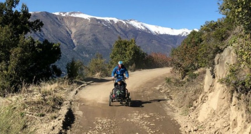 Bariloche cuenta con dos sillas para trekking adaptado, &uacute;nicas en Sudam&eacute;rica