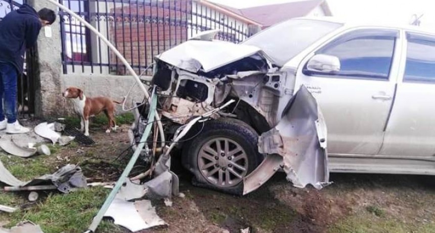 Manejaba alcoholizado. Pudo haber sido una tragedia