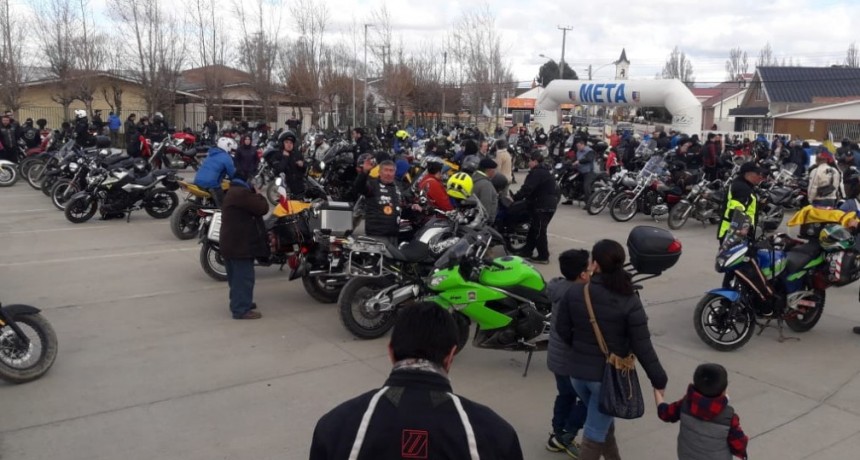 El Calafate presente en encuentro de Motociclistas