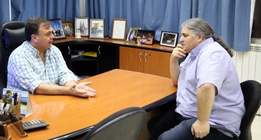 Belloni recibi&oacute; al secretario general de ATE