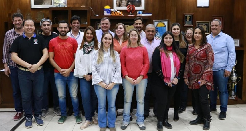 Belloni present&oacute; a sus candidatos a concejales