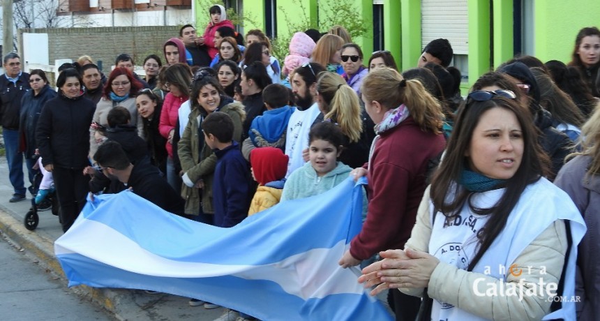 Segundo abrazo solidario a la Escuela Especial 