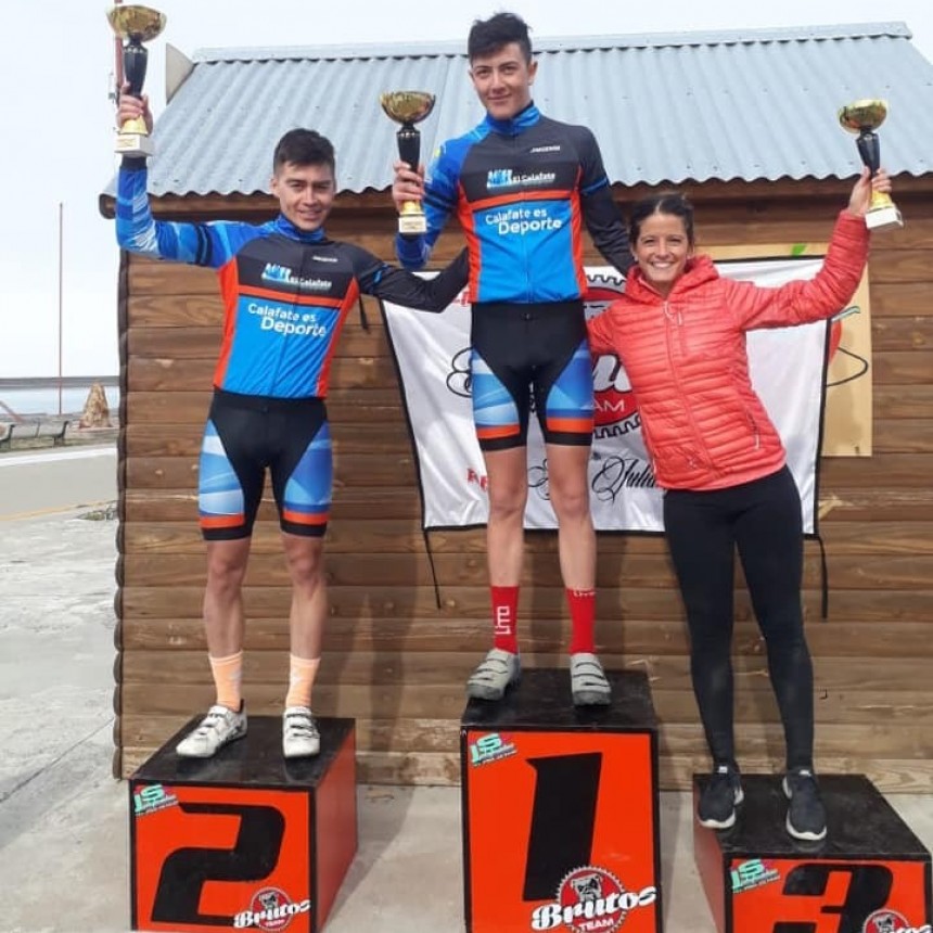 Calafate&ntilde;os con podio en el MTB Patag&oacute;nico