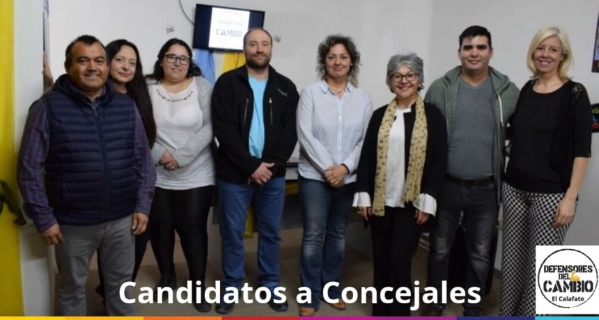 PRO present&oacute; sus candidatos en El Calafate