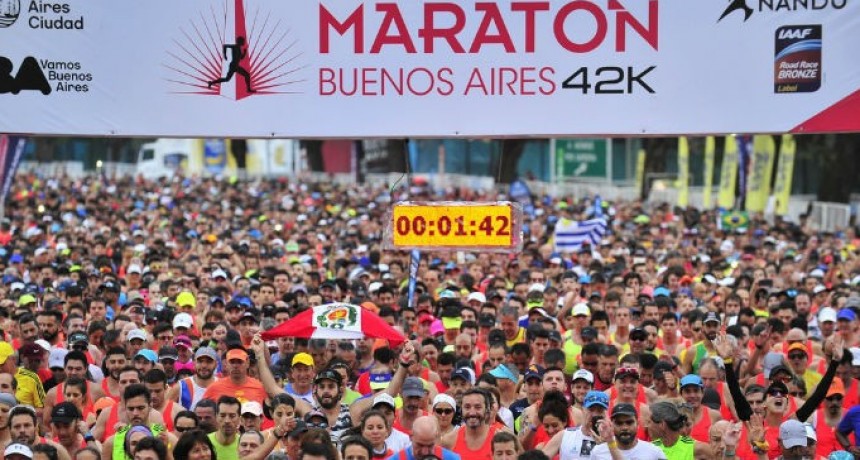 Calafate&ntilde;os corrieron la Marat&oacute;n de Buenos Aires