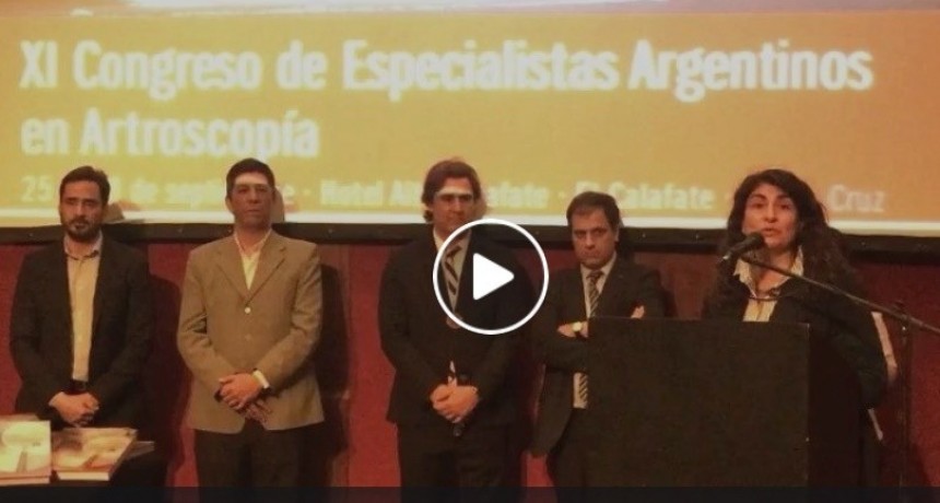 VIDEO. Ianni destac&oacute; realizar el Congreso de Artroscop&iacute;a a&uacute;n en el peor momento del SAMIC