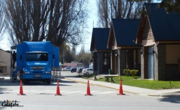 Cami&oacute;n F&aacute;brica de DNI lleg&oacute; a El Calafate