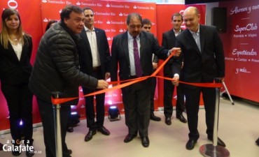 El Banco Santander Rio Tuvo su inauguraci&oacute;n oficial