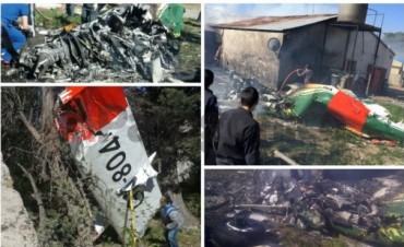 Cay&oacute; una avioneta de Gendarmer&iacute;a en Las Heras: hay dos muertos